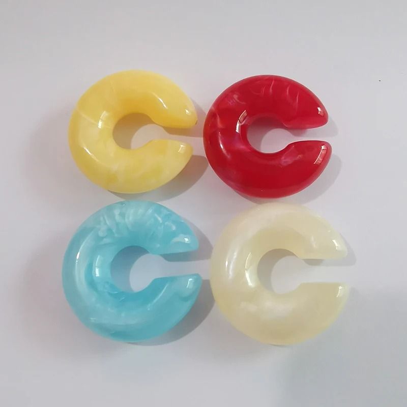 4-Piece C-Shaped Non-Pierced Ear Clip Set