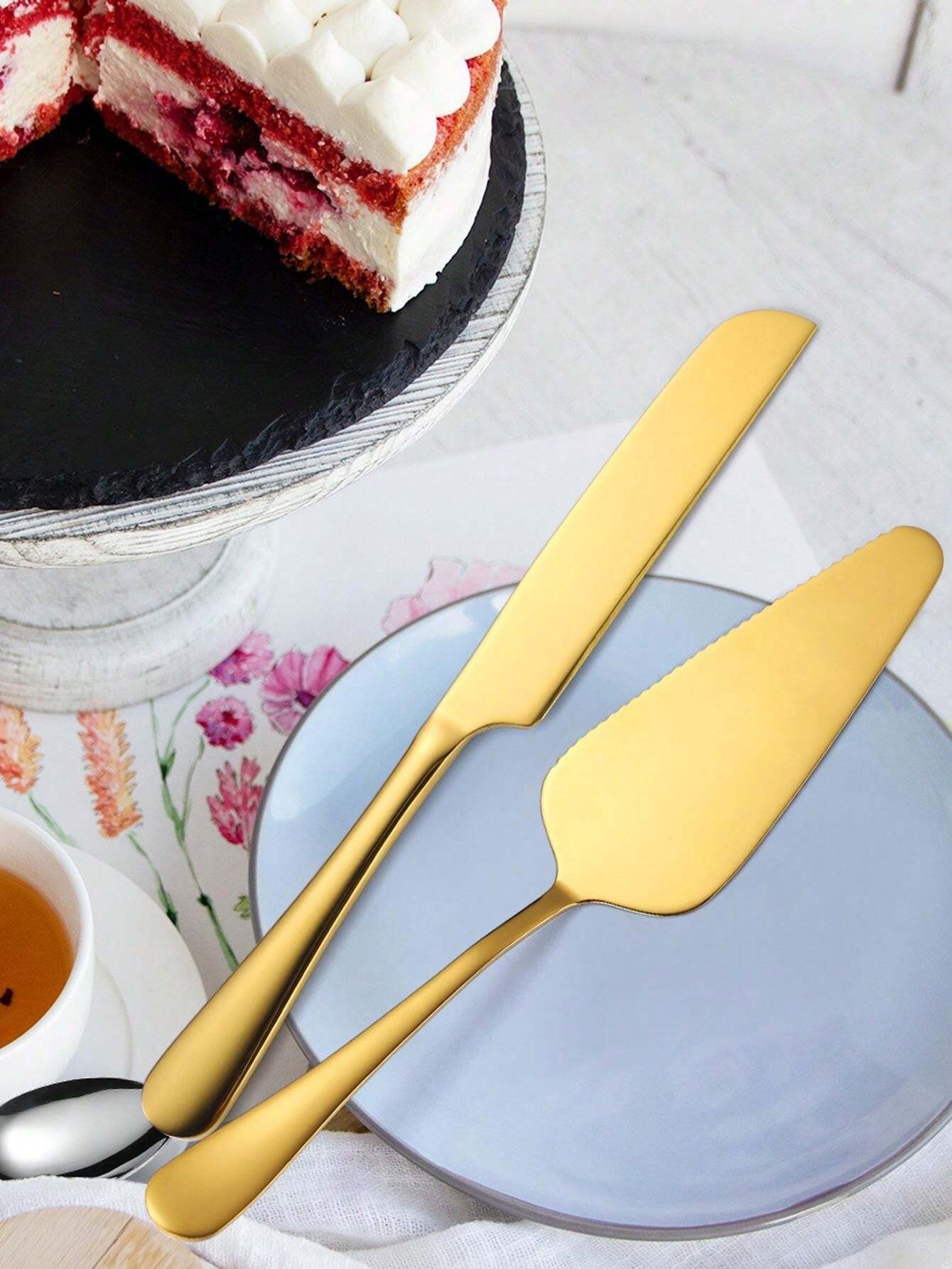 Bread Pastry Spatula Stainless Steel Cake Spatula Set Perfect for Weddings Birthdays and Catering Parties