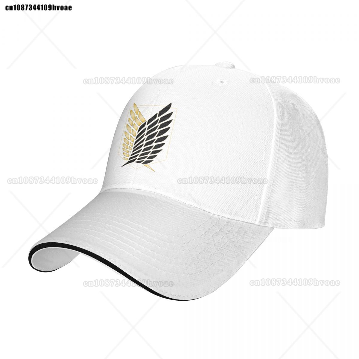 Attack On Titan Shingeki No Kyojin Baseball Cap, Anime Snapback Sun Hat for Men Women, Hip Hop Breathable Winter Cap
