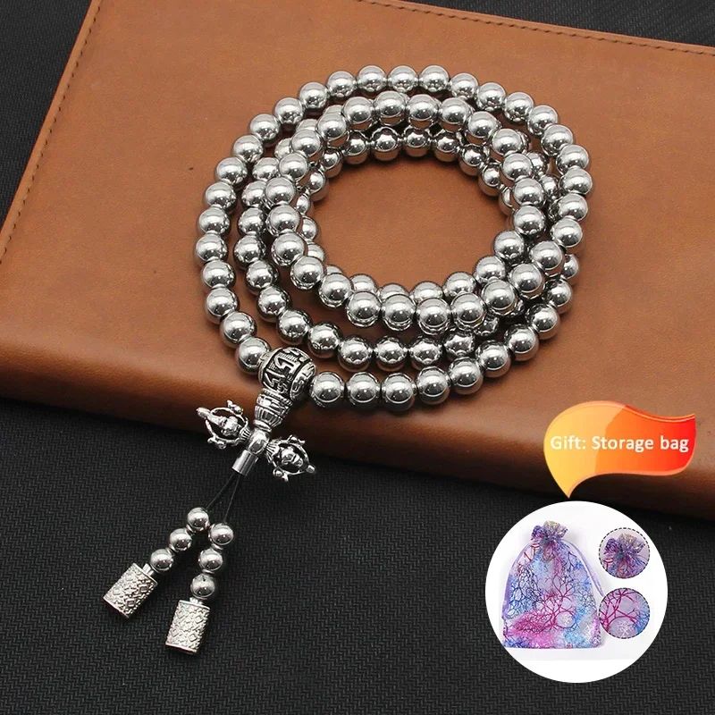 Tactical Buddha Beads Self Defense Necklace Chain