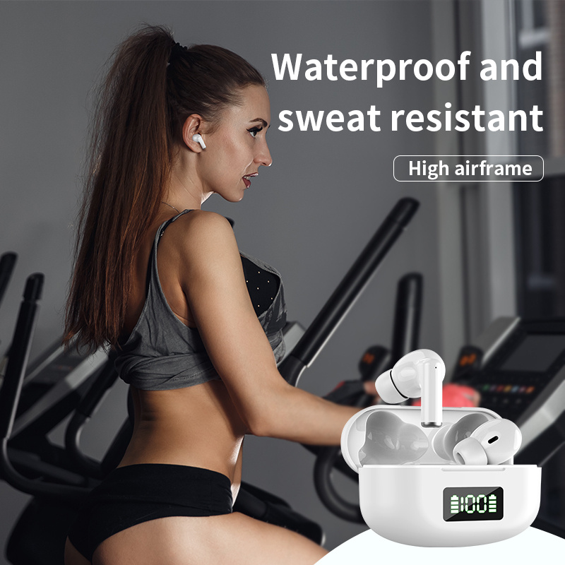Wireless Bluetooth Earbuds with LED Display & Touch Control Noise Cancelling Long Battery Life