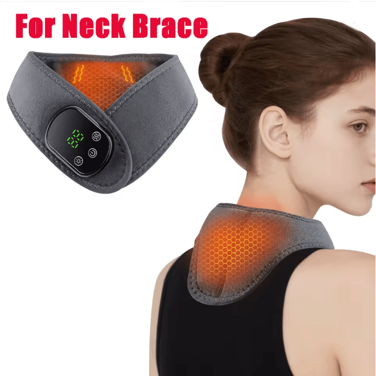 TheraWave Rechargeable Electric Heating Wrist Brace Vibration Massage Carpal Relief