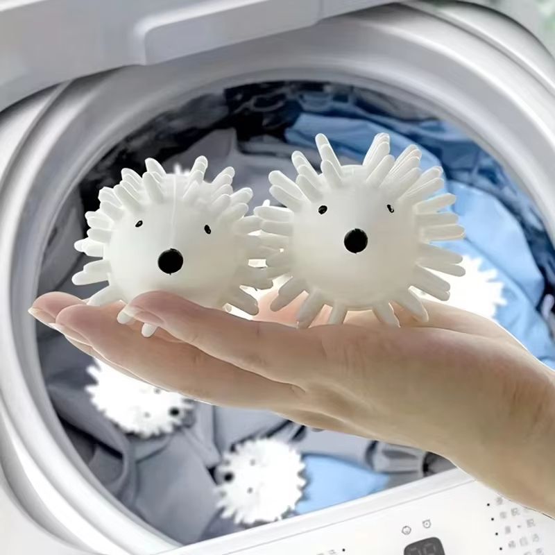 Reusable Silicone Laundry Balls Anti-Tangle Washer and Dryer Cleaning Balls
