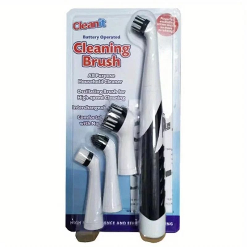 Professional 4 in 1 Compact Electric Cleaning Brush