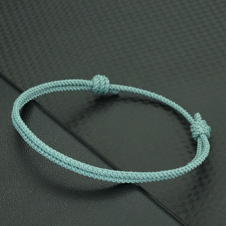 Handmade Adjustable Rope Bracelet for Couples and Everyday Wear