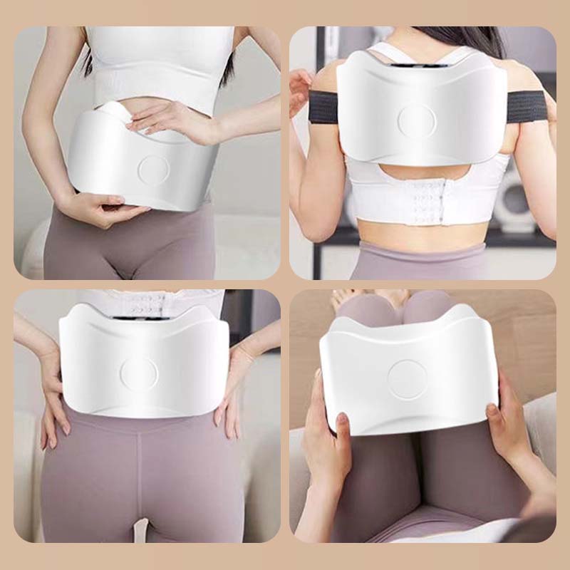 Waist Fitness & Weight Loss Abdominal Massager, Wireless Electric Body Shaping Instrument, Digestion & Fat Slimming Aid