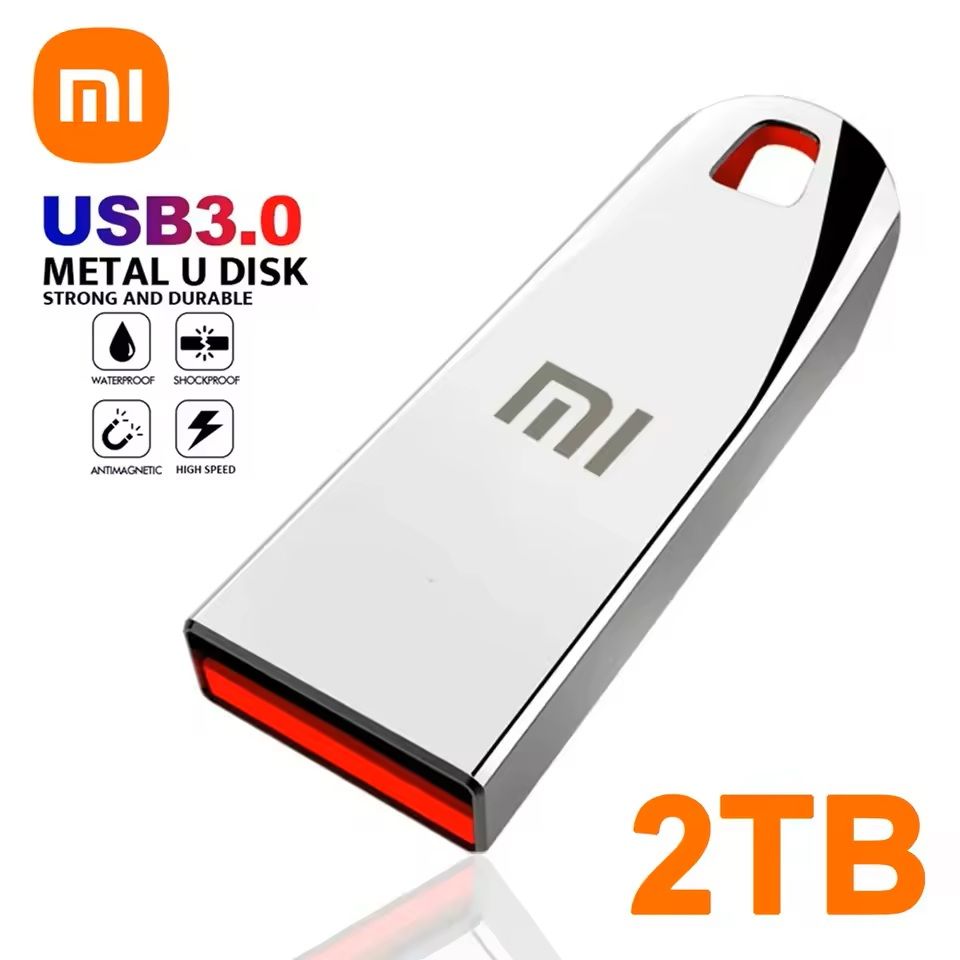 High-Speed USB 3.0 Waterproof Flash Drive for Laptop and PC – 128GB to 2TB