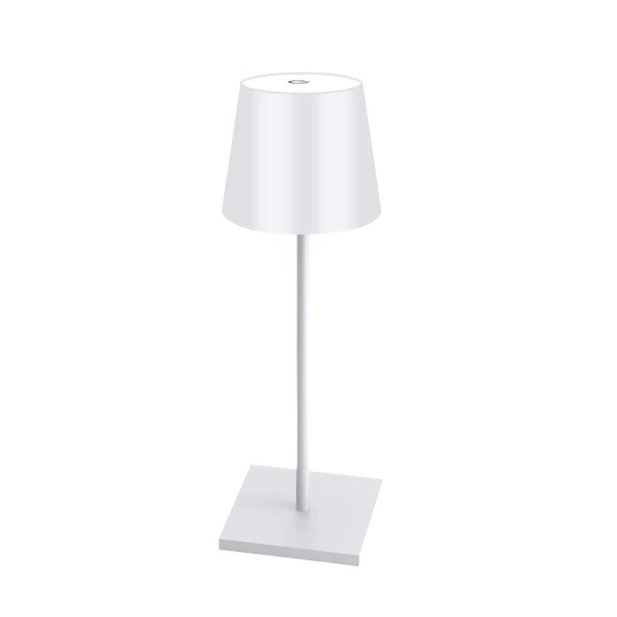 Rechargeable LED Table Lamp Touch Switch Three Levels Dimmable Desk Light