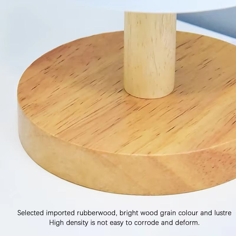Modern Square Chinese-Style Fabric Table Lamp – Dimmable LED Bedside Light with EU Plug