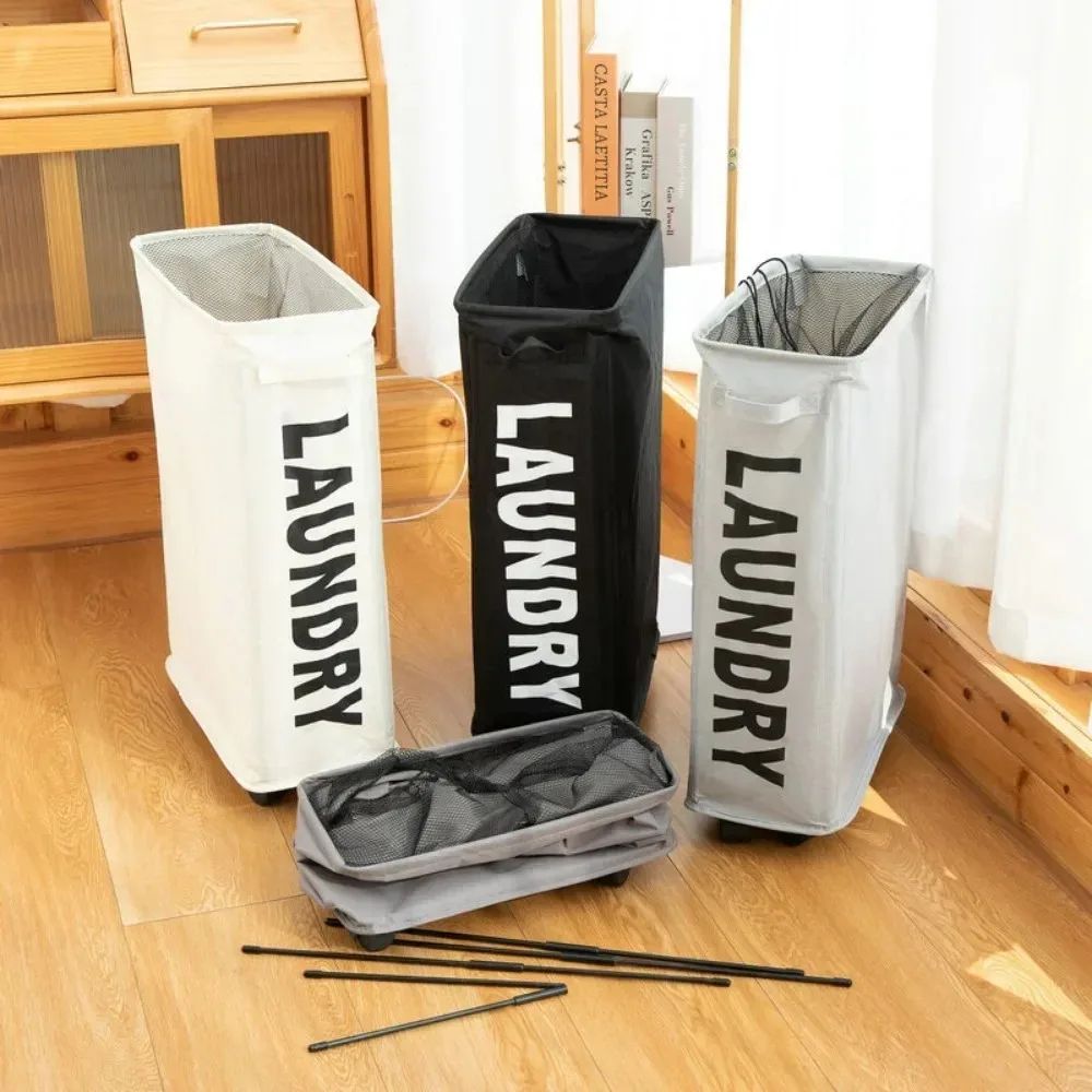CleanFold Dustproof Laundry Basket – Collapsible Oxford Cloth Hamper with Large Capacity Storage