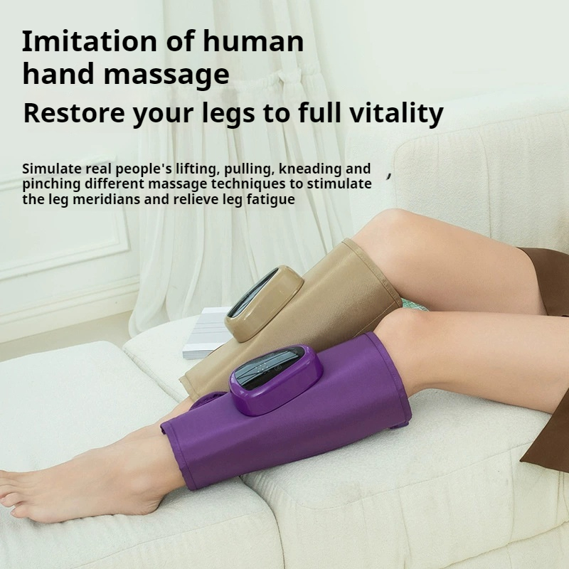 Hot Compress Calf Massager, Home Air Wave Full Leg Massager, Leg Massager Fully Automatic