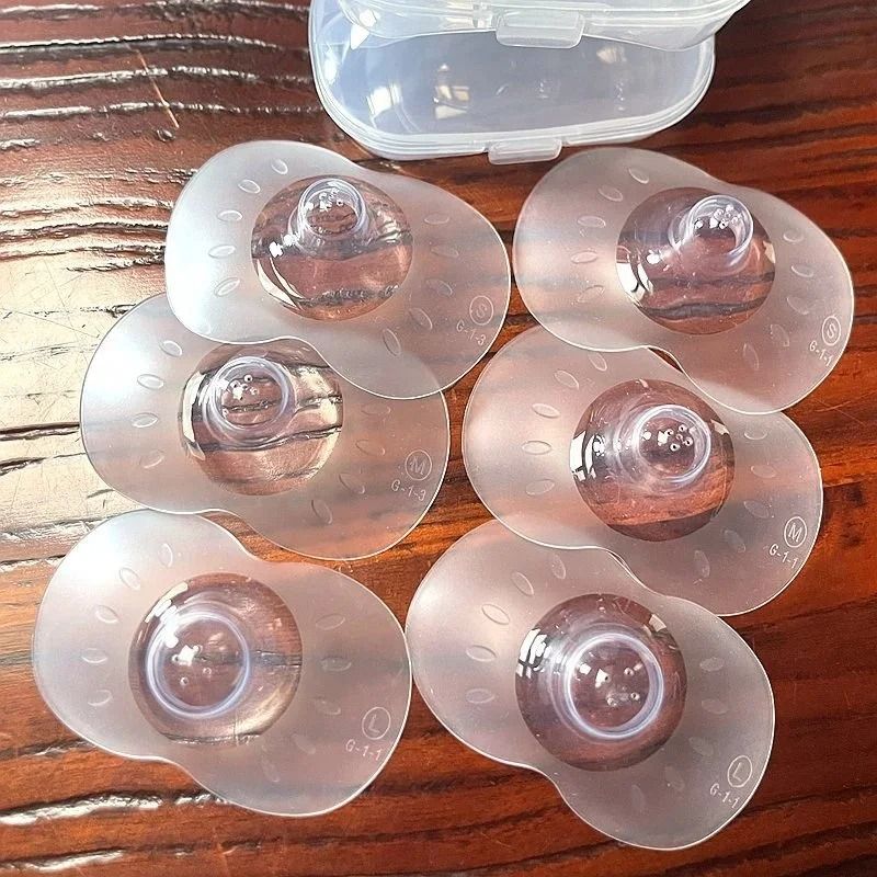 Silicone Breastfeeding Nipple Shields Two Pack Nursing Protection Covers