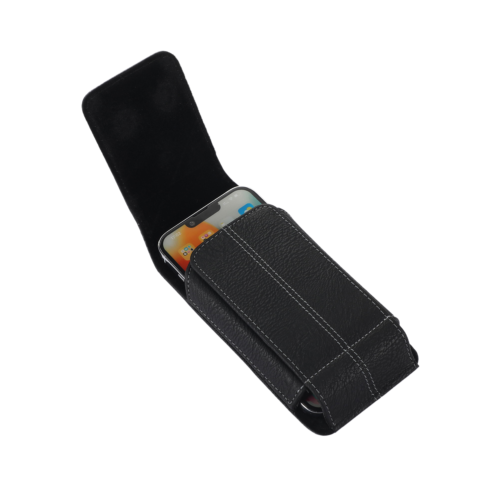 Premium Leather Phone Pouch Belt Clip Holster Waist Case