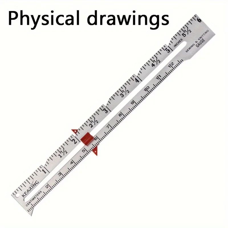 Aluminum Sliding Seam Gauge