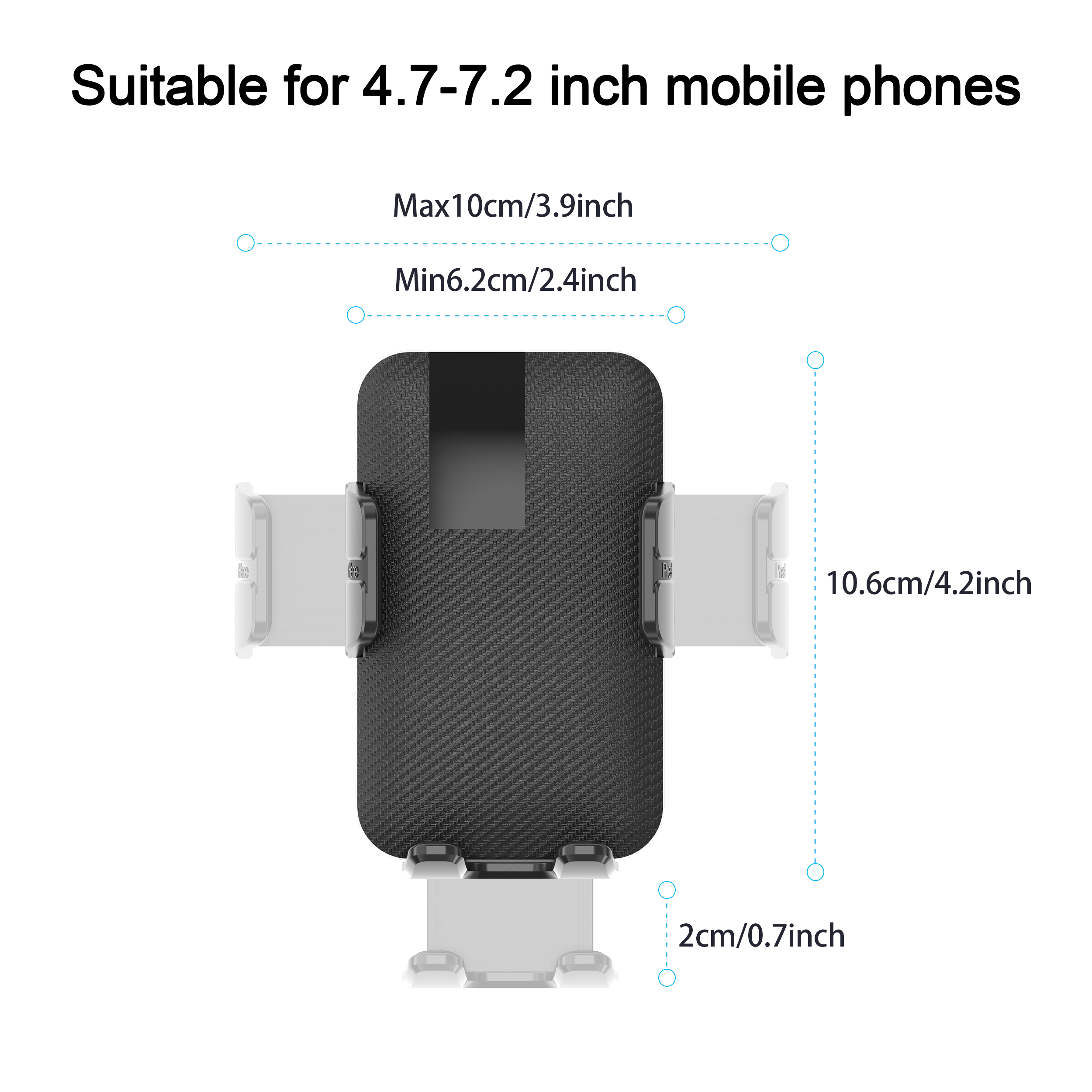 Universal Desk Waterproof BoatPhone Holder for Boating, Kayak, Sailing, Marine, Heavy Duty, iPhone, Smartphones