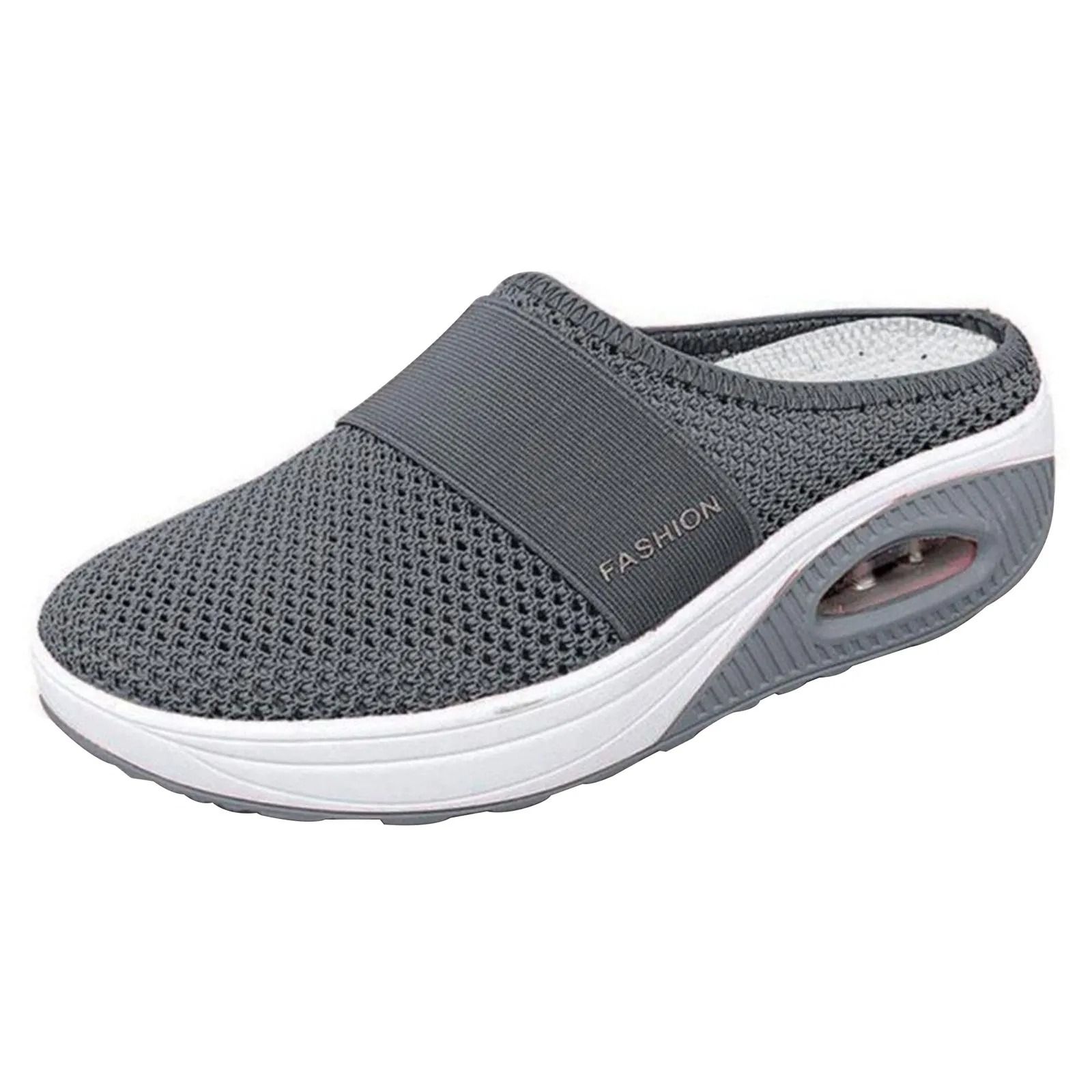 Slip On Walking Sandals with Arch Support and Mesh Comfort