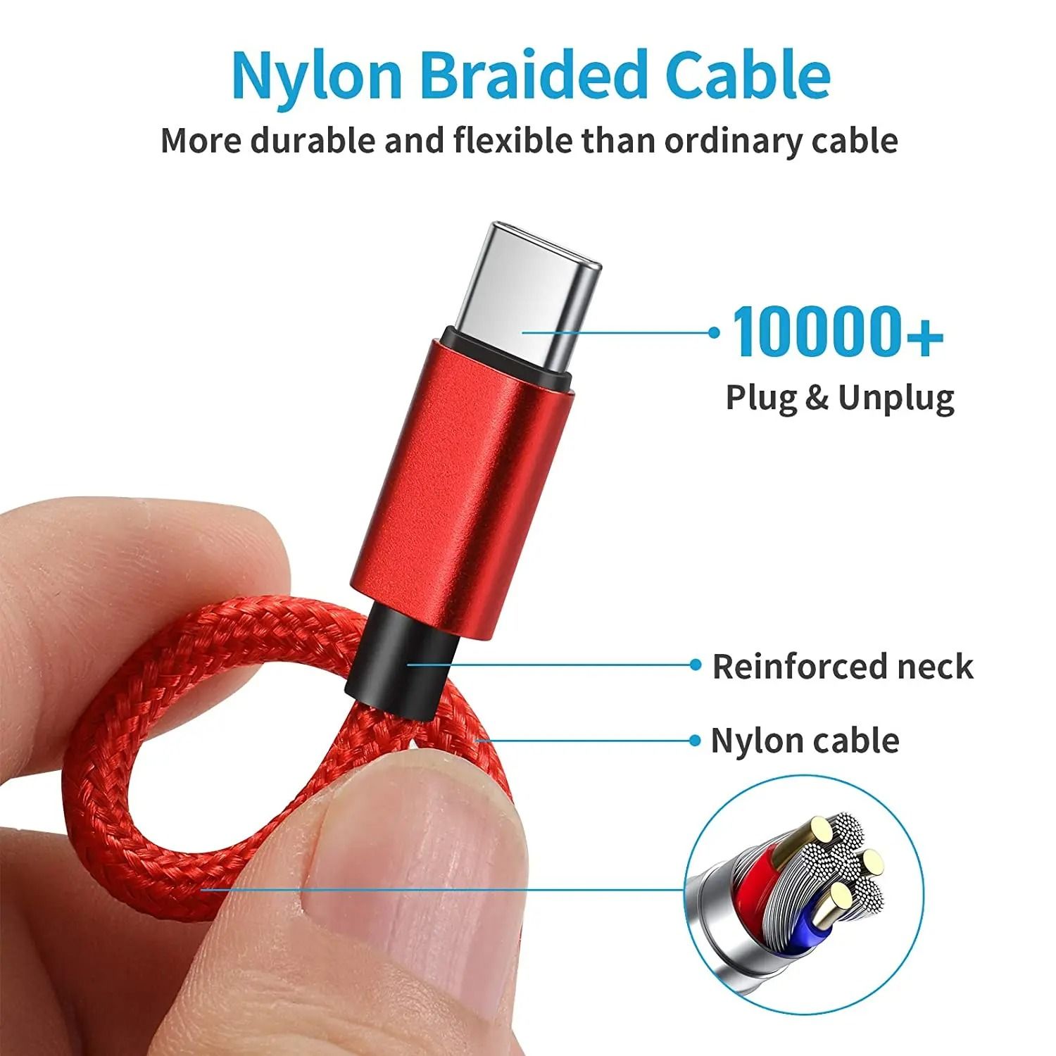 USB-C to USB-A Female OTG Data Adapter Cable