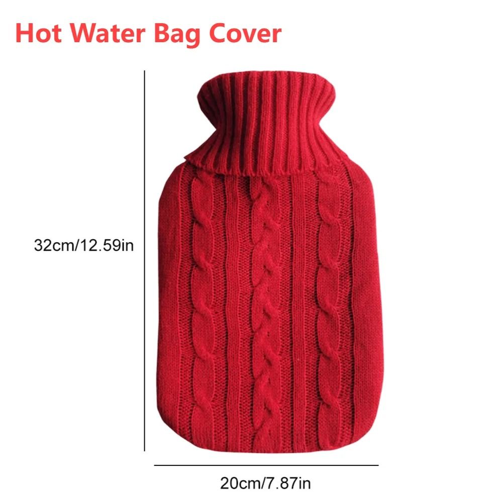 Plush Hand and Feet Warmer Hot Water Bottle with Protective Cover