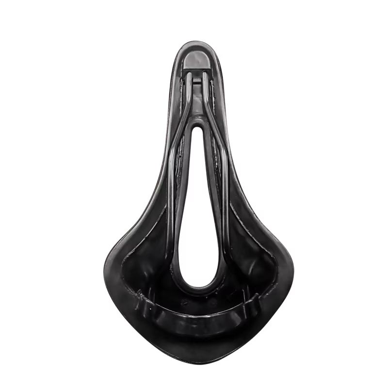 Breathable PU Leather Bike Seat with Hollow Design – Soft, Comfortable Bicycle Saddle for Road & Mountain Riding