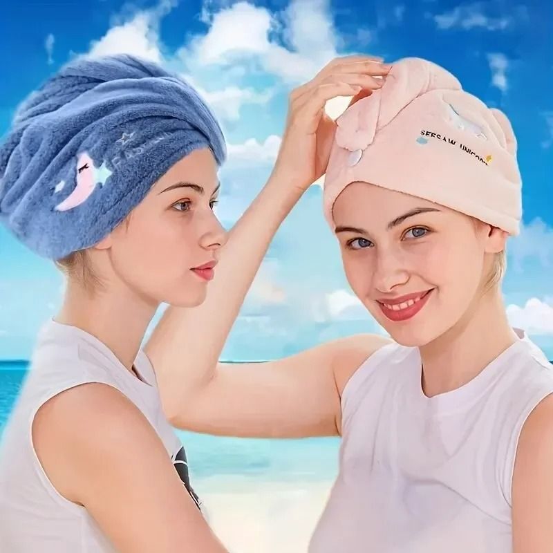 Super Absorbent Quick Dry Hair Towel Wrap for Women and Girls