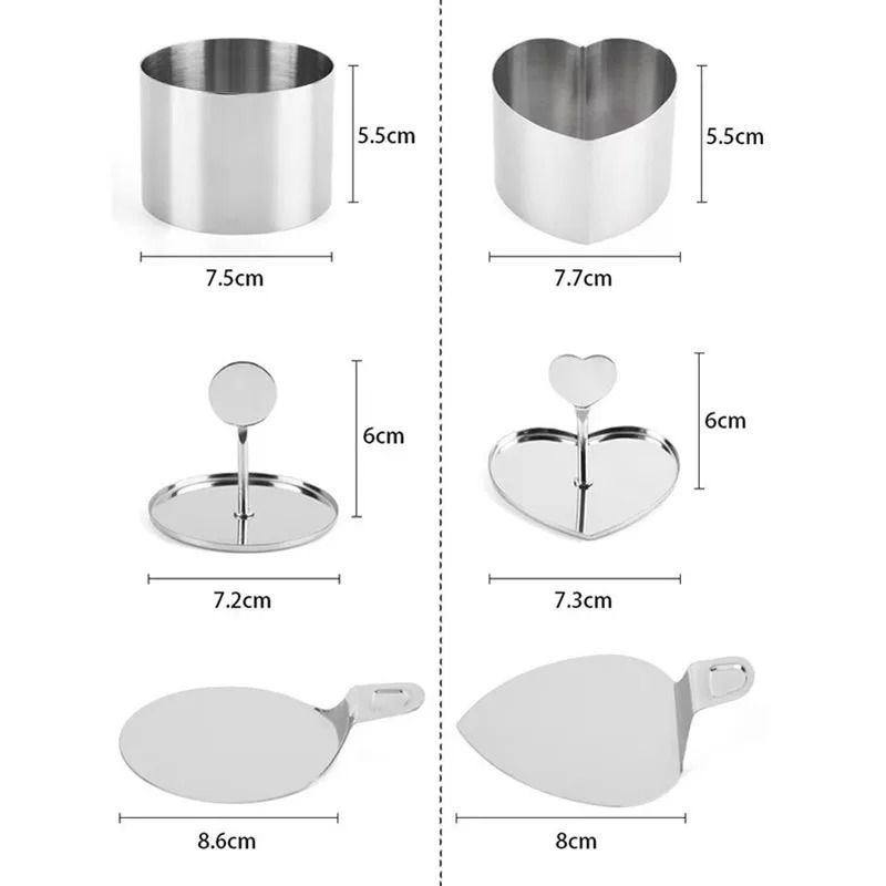 Professional Stainless Steel Precision Pastry and Food Mold System