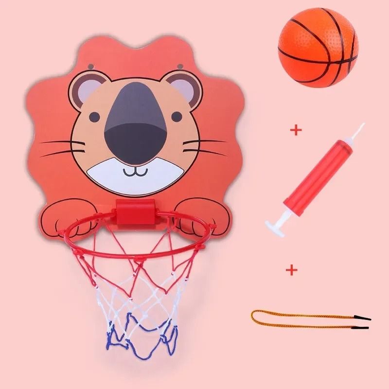Professional Cartoon Animal Kids Basketball Hoop Kit