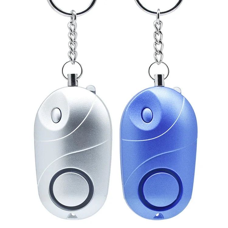 Personal Safety Alarm Keychain with LED Flashlight