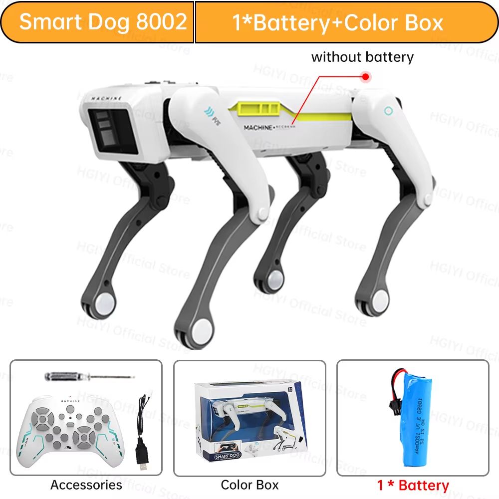 Teeggi Electric RC Robot Dog – Intelligent Remote Control Bionic Pet & Educational Smart Toy