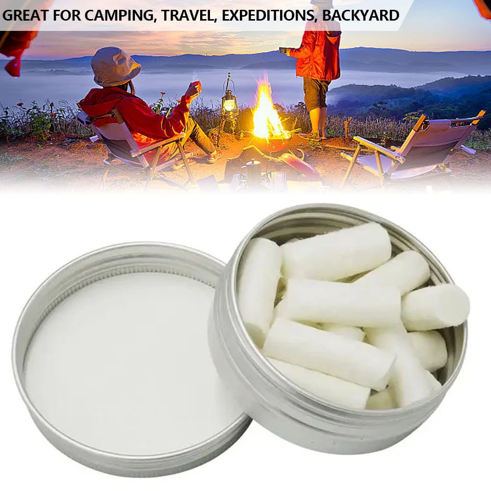 Survival Fire Starter Camping Rope Waterproof Fire Starter Rope & Camping Fire Tinder