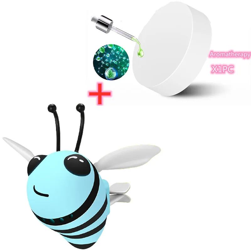 Bee Car Air Freshener Vent Clip – Cute Auto Diffuser with Long-Lasting Fragrance