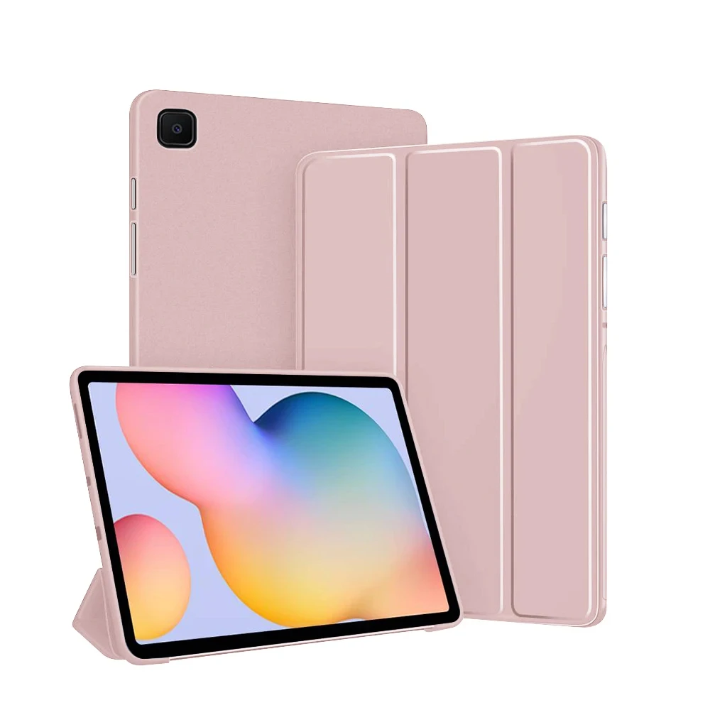 Slim PU Leather Case Fit Samsung Galaxy Tablet with Smart Auto Sleep Wake Function & Adjustable Stand Cover