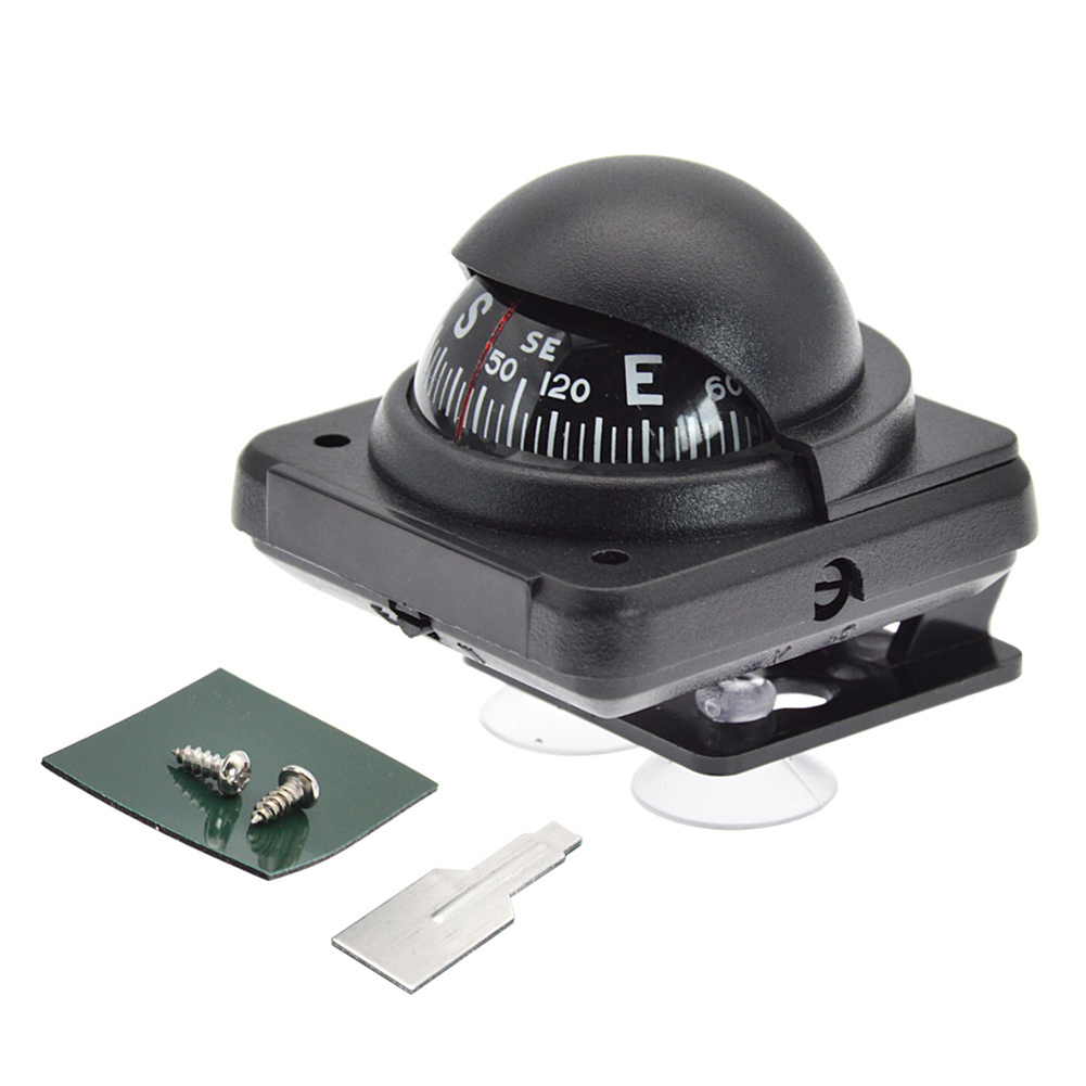 Magnetic Dashboard Compass Ball, Mini car dashboard compass for Boat, Truck and Outdoor Navigation