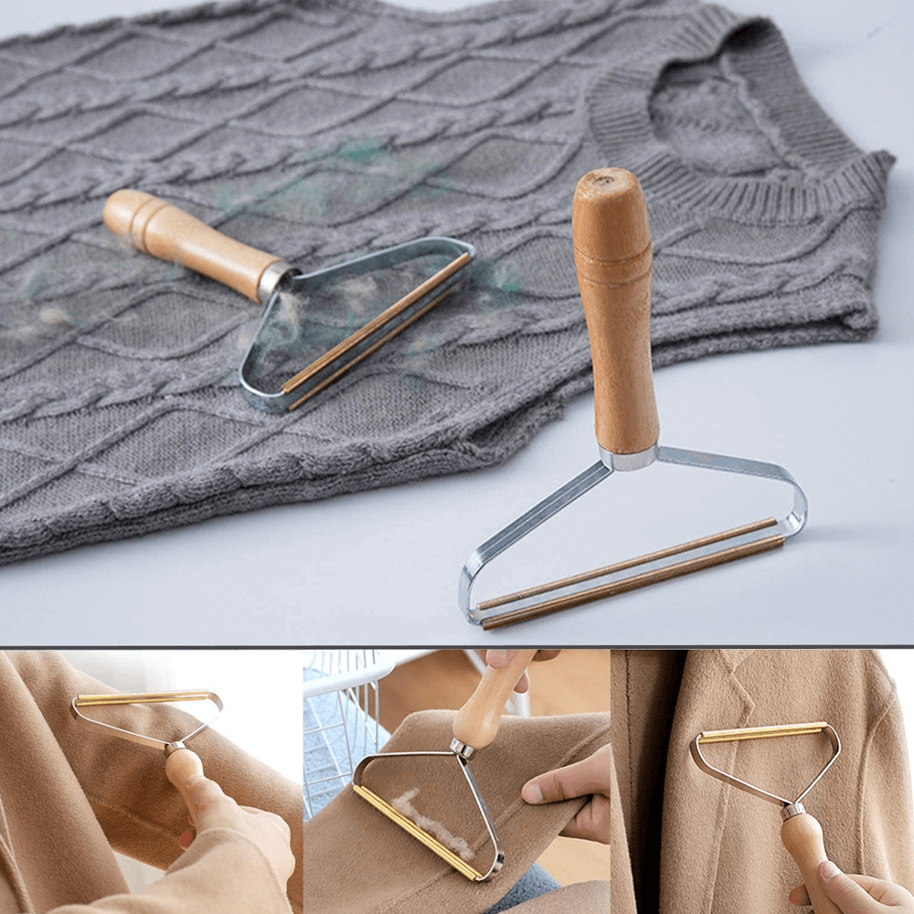 Eco-Savvy Lint and Pilling Remover - Easy, Natural, and Wardrobe-Friendly Solution