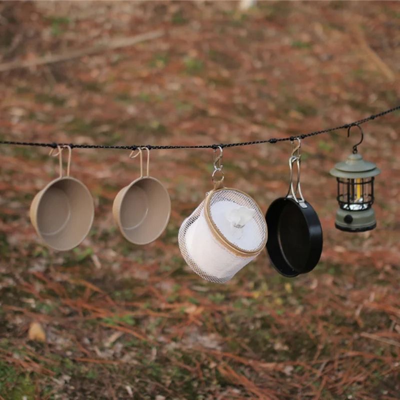 Heavy-Duty Stretch Camping Clothesline