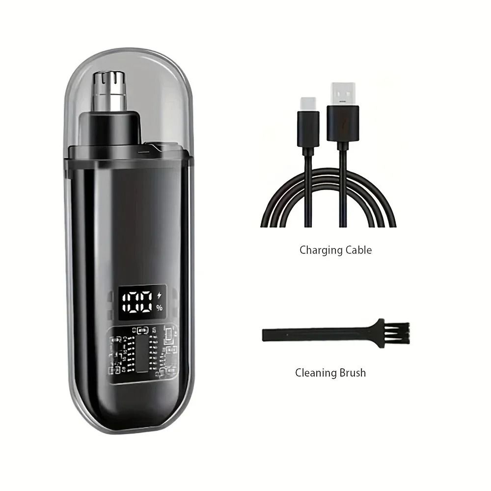 Professional 2 in 1 Rechargeable Nose and Facial Grooming System