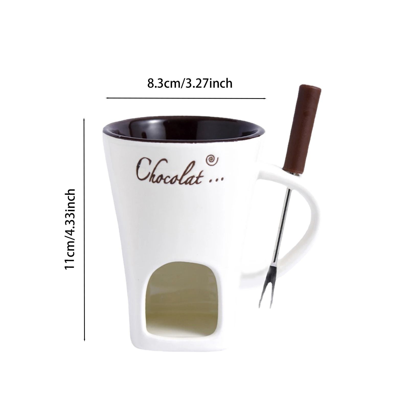 Personal Mini Fondue Mug Set