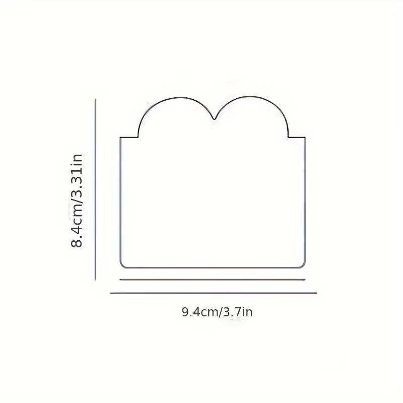 10PCS Greeting Card Set Happy Mother's Day and Heart-Shaped Father's Day Handwritten Blessing Cards