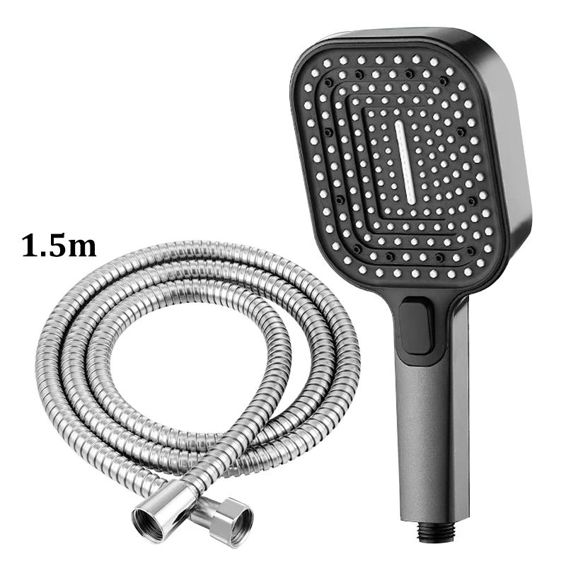 High Pressure 3 Mode Rainfall Shower Head Large Panel Bathroom Set