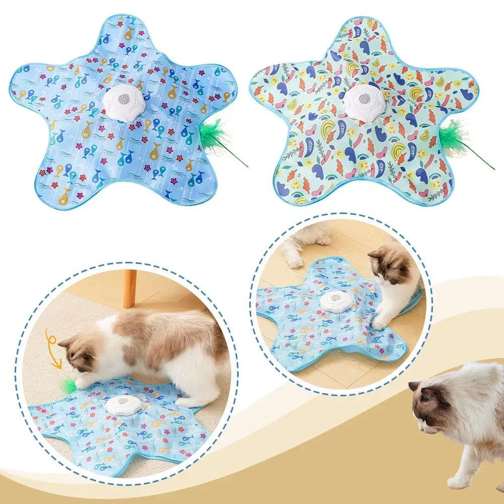 Interactive Hide and Seek Electric Cat Toy