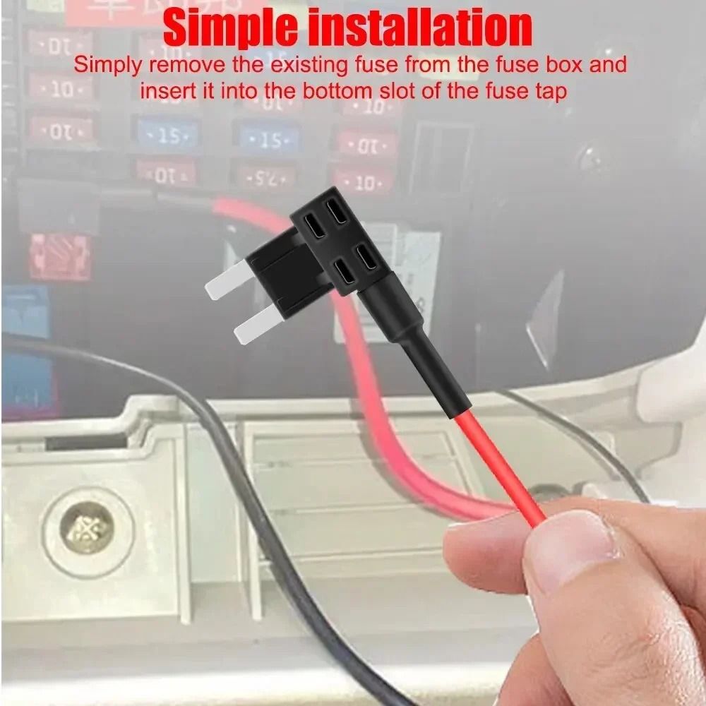 Add-a-Circuit Mini Blade Fuse Adapter Set for Car Fuse Box