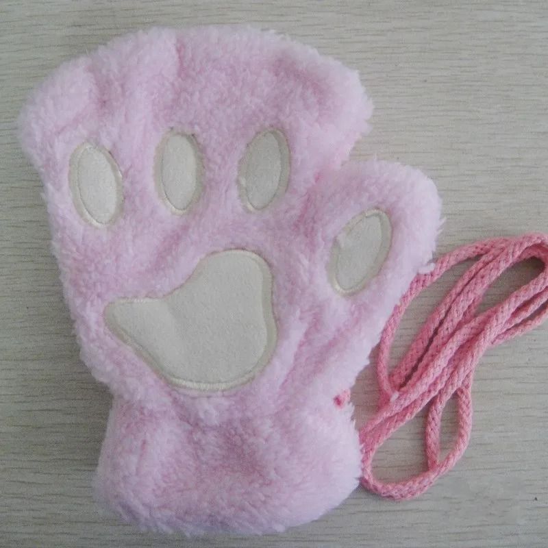Plush Fingerless Hand Warmers