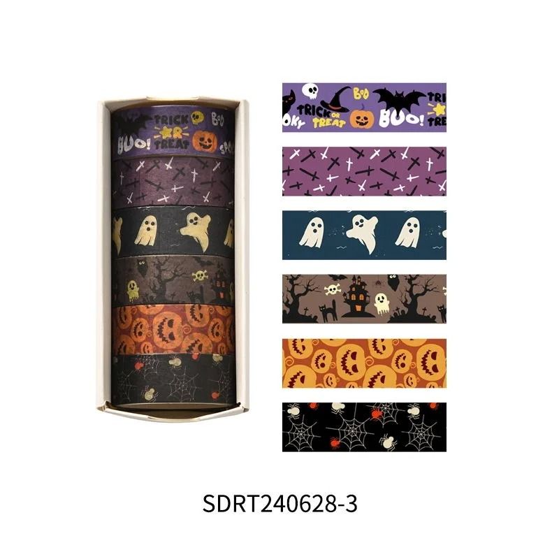 Spooky Season Happy Halloween Washi Tape Set