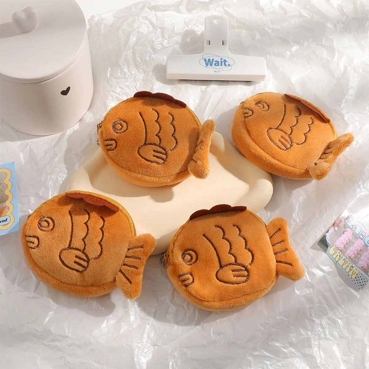 Cute Plush Fish Coin Purse