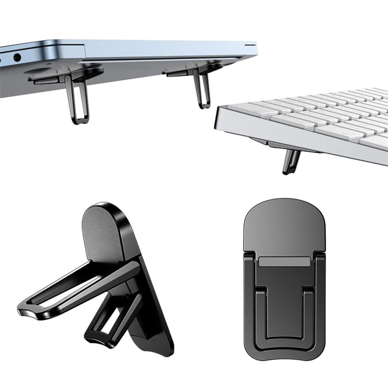 Adjustable Keyboard Holder, Portable Mini Laptop Stand for Computer, Laptop Stands for MacBook Pro Air PC Notebook