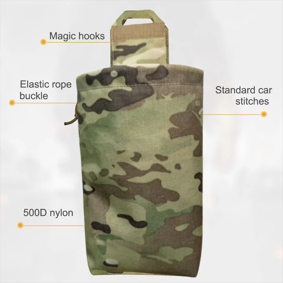 Tactical Foldable MOLLE Dump Pouch