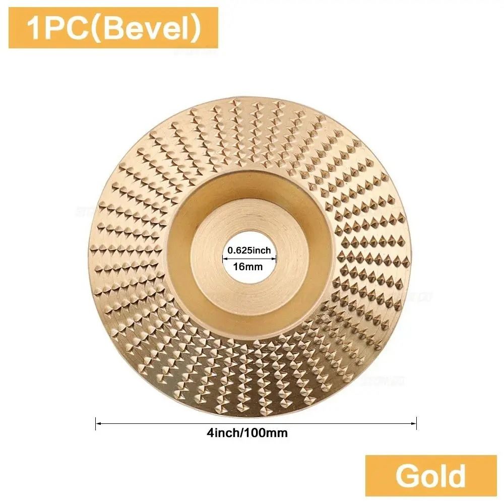 Timber-Sculpting Gallery | High-Fidelity 100mm Carbon Steel Grinding Wheel & Technical Rotary Abrasive Logic