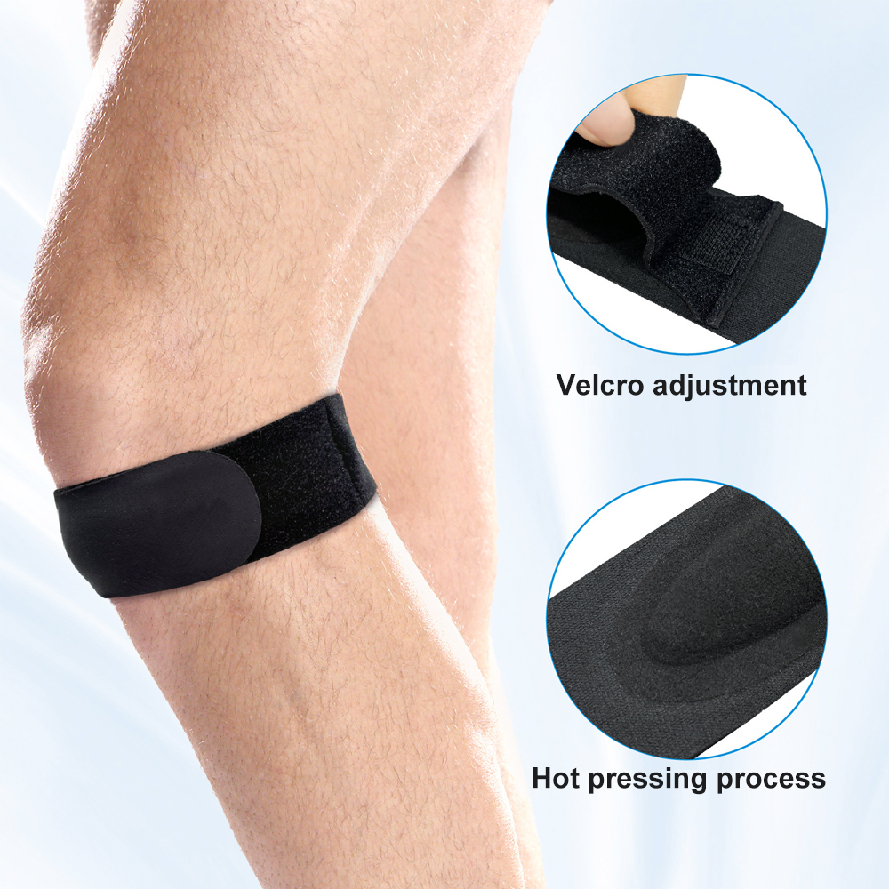 Patella Tendon Support for Jumpers Knee, Sports Knee Stabilizer Strap, Running, Tendonitis, Volleyball, Basketball