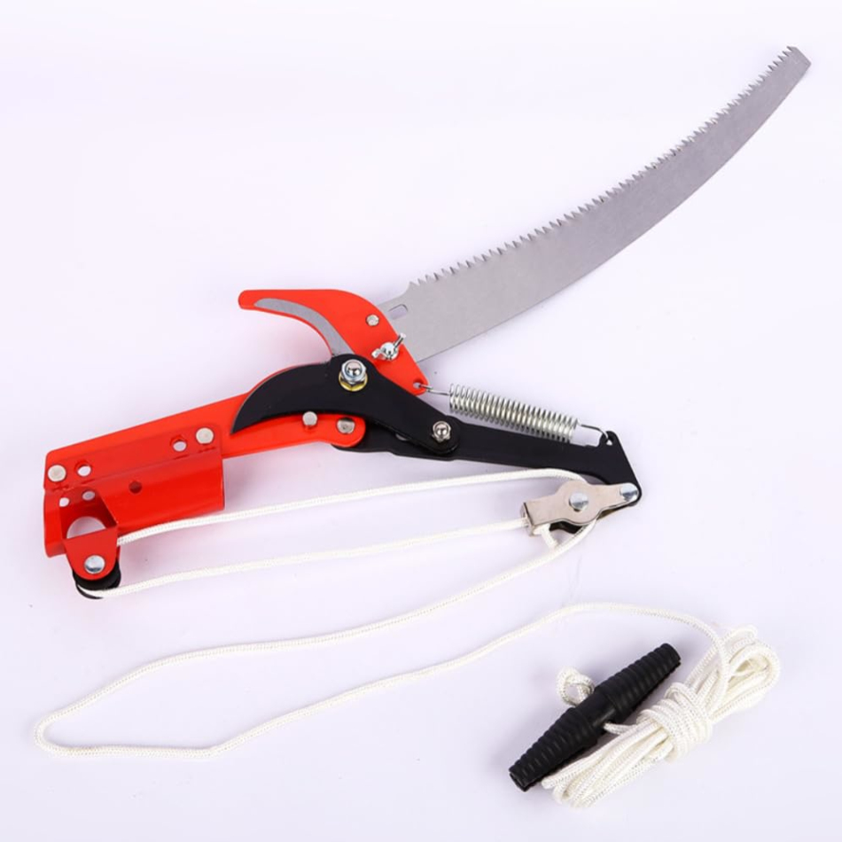 Extendable Tree Pruner Saw Outdoor Pruning Shears for High Branches & Garden Trees