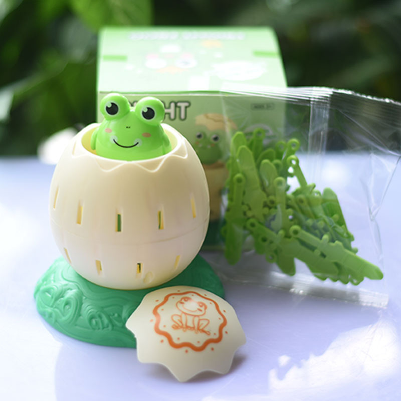 Interactive Mini Penguin Toy for Kids, Parent-Child Game, Holiday Party Favor, Frog Pirate Bucket Theme Educational Toy