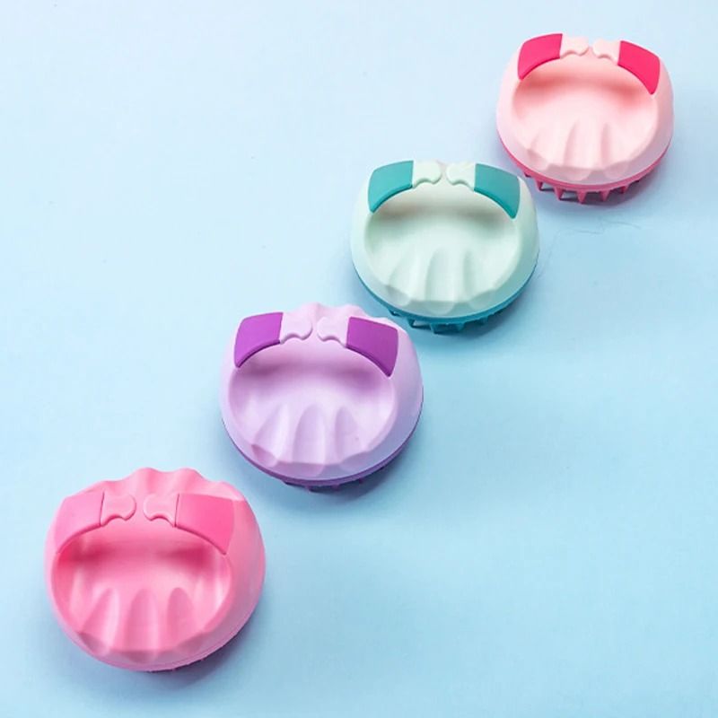 Handheld Silicone Scalp Massage and Shampoo Brush